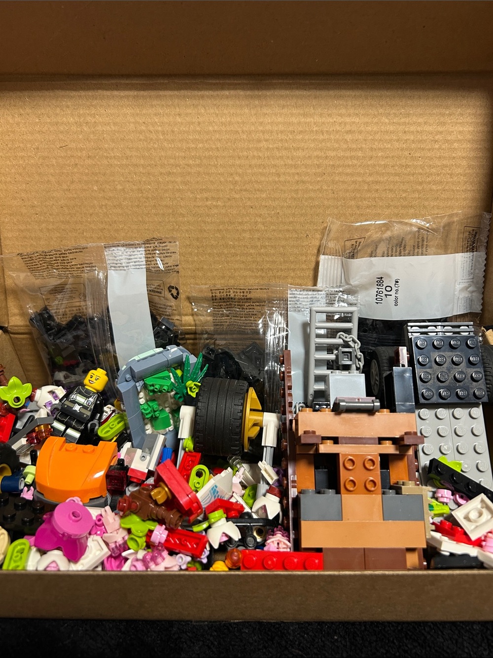 Assortment of Building blocks and LEGO Parts